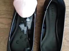 Cum inside shine flat shoe