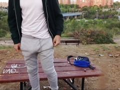 Jerking in a park