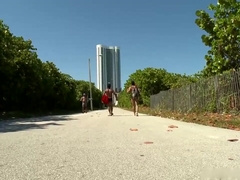 Beach Day Arse Nailing - Interracial Gay Porn