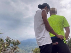 I was fapping and this stud arrived and we concluded up pounding in the middle of the road