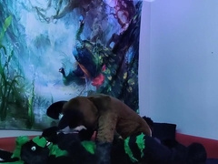 Sheppie Bangs A Bunny And Makes Him Cum Fursuit Yiff