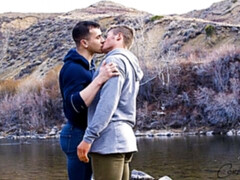 Impressive anal with two amateur hotties