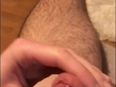 German hot eging and moaning with sperm at the end235