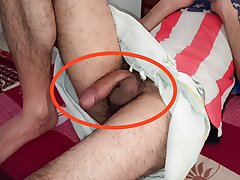 Pathaan Boy BBC monster cock coming out from lungi