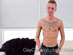 GayCastings Naive Sean Christopher screwed by audition agent