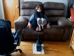 Huge Anal Toy Play for Crossdresser