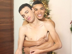 Dustin Cooper and Robbie Anthony shagging to celebrate Christmas
