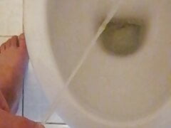 Boy piss after big cum