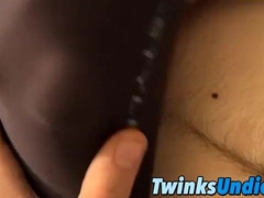 Bryce Corbin strips down and gets hot and wet in the shower