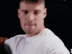 Handsome Malik Delgaty Goes Out With His Coworker Jackson Cooks And They End Up Fucking Hard