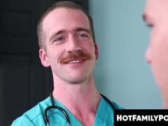 HotFamilyPorn.com - Young stud rims and fucks stepdad bareback hard raw