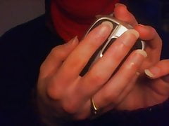 BONUS - special nails biting livecam on december,18,2017