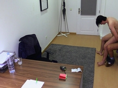 Steamy male gets anal drilled while being filmed in secret