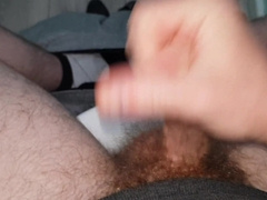 Fit Brit Twink Draining off at Home!