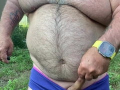 MAKING MY LOLLIPOP LEISURELY SPUNK AS I TASTE IT