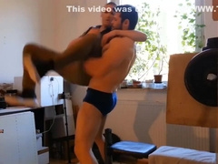 Worship Your Musclegod While He Works Out!