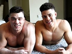 Joyful anal sex with juicy studs, Channing Rodd and Collin Simpson