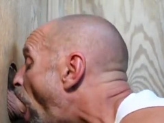 muscle boy returns for a 3rd suck and i j.o.after