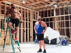 Beefy amateurs Pupcheer and Tank Joey fuck hard