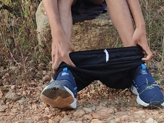 Cool nubile fellow pop-shot fat yam-sized schlong