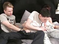 Three Hot Boys With Stiff Dicks - Aaron Aurora Kamyk Walker Lewis Romeo