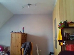 German Twink Cums On Web Camera, Large Penis, Round Wazoo With Live Cam