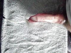 Hairy Cock Vacuum Suck Play With Juice Bottle
