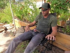 Public cum and masturbation compilation featuring big outdoor loads