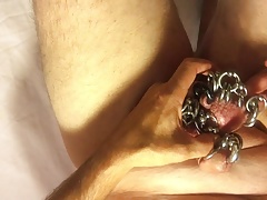 pierced slavedick in chastity per bariobear