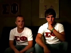 two straight studs go gay. theyre playing gay chicken