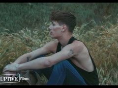 Hitchhiker Cyrus Stark gets picked up and drilled by a creepy muscle wolf