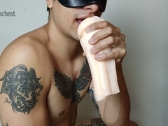 Male masturbation, male orgasm, sexy guy