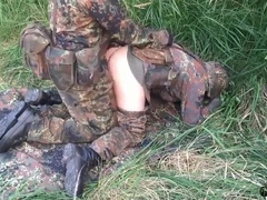 German soldiers in the field 4