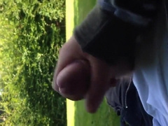 girl Boy Outdoor Wank