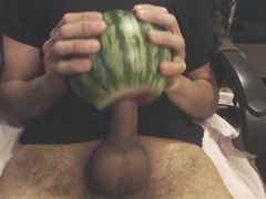 Fucking a Watermelon