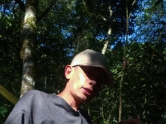 Milking off in the park