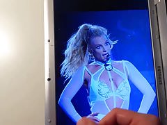 Britney Spears Cum Trbute 68