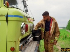 Bigcock Tattooed Stud Barebacks Bottom Stud Outdoor