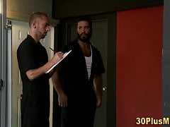 Buff stud gets ass pounded