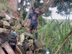 I was so ultra-kinky that I deep throated my own manstick and came in my gullet.