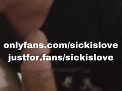 fellate to our hottest acquaintance with a massive chocolate-colored manmeat