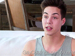 GayCastings rookie guzzles audition agent