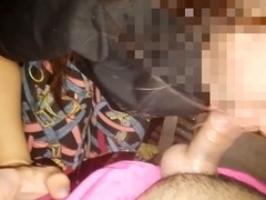 enjoying raw, intense blowjob session