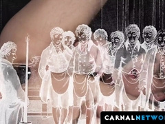 The virgin twink Dex Devall lost his virginity after the master slid his full-length