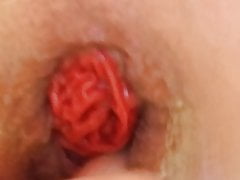 Prolapse squirting cum dump rosebud gaped ass hole analgasim