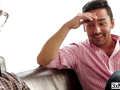 Impressively warm men Bruno Bernal and Jessy Ares likes when their butt gets rammed by a stiff hard-on