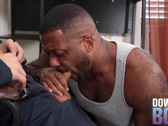 Eddie Patrick & Micah Martinez Barebacking Rock hard