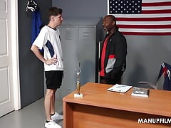 F is for Fucking! Andy Adler & Aaron Trainer bareback for ManUpFilms