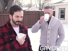 GayCest Step-Father Brian Bonds and his homie breed his sonny