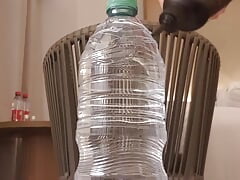 90 mm for a diameter bottle. 1 - Initial practice with big 1.5L bottle up to 90mm. 20220216 - session 027